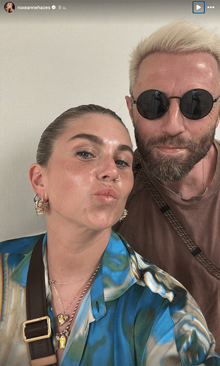 100%NL Magazine Roxeanne Hazes en Erik Zwennes